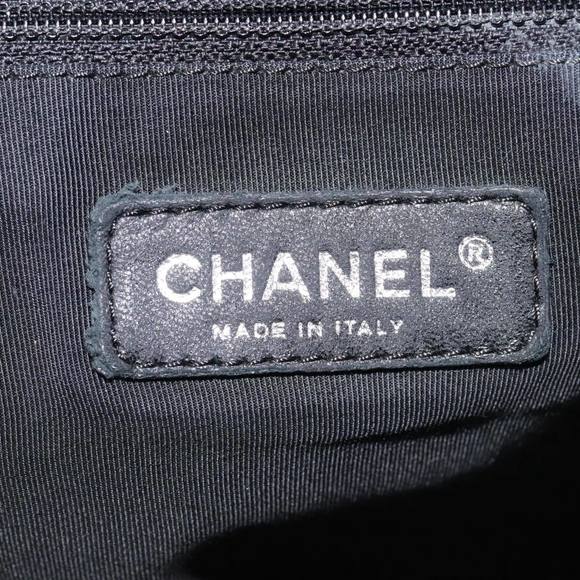 CHANEL Unlimited Tote Bag Nylon Silver CC Auth bs18167 - Picture 15 of 16